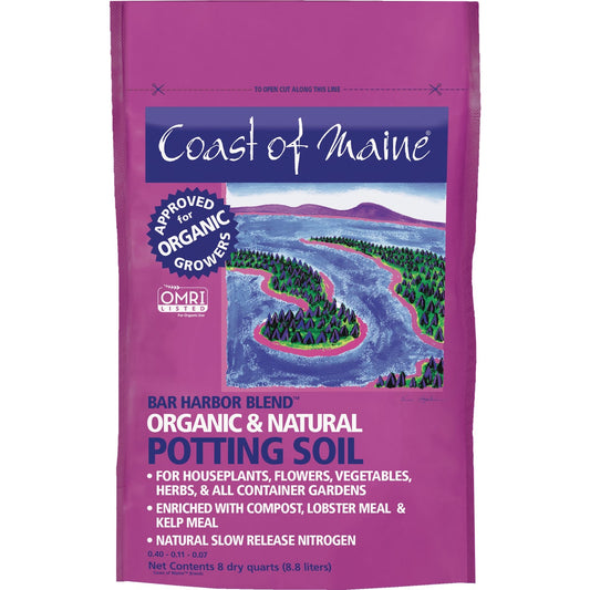 Coast of Maine Bar Harbor Blend 8 Qt. Organic Potting Soil