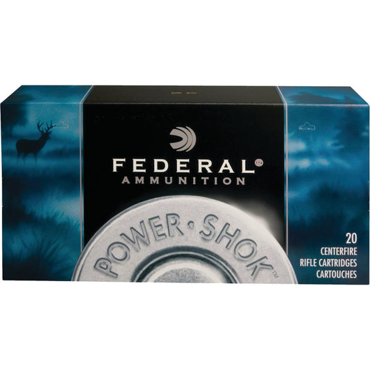 Federal Power-Shok .223 Rem 55 Grain SP Centerfire Ammunition Cartridges