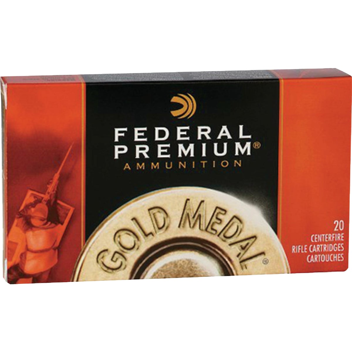 Federal Gold Medal .223 Rem 69 Grain BTHP Centerfire Ammunition Cartridges