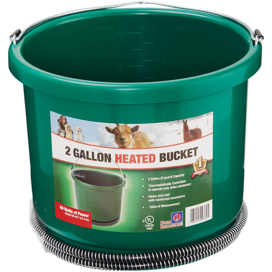 Farm Innovators 2 Gal. 60W 120V Heated Bucket