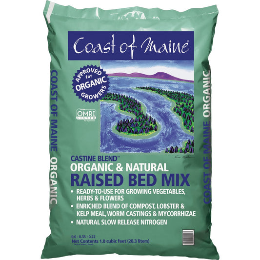 Coast of Maine Castine Blend 1 Cu. Ft. Organic Earthworm Potting Soil