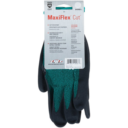 MaxiFlex Cut Men's Large Nitrile Coated Glove