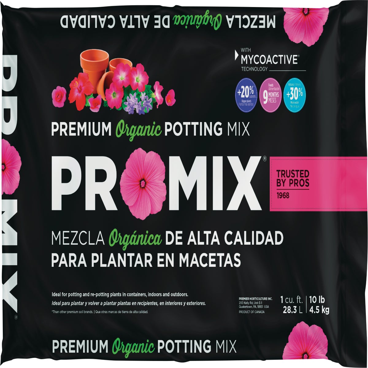 Pro-Mix 1 Cu. Ft. Premium Potting Mix with Mycoactive