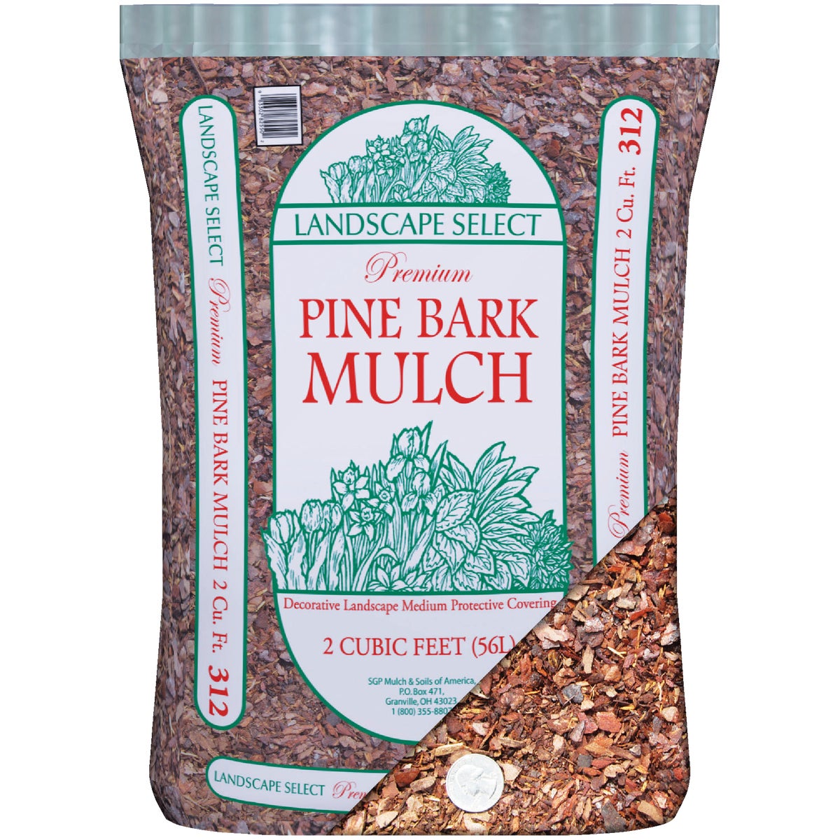 Landscape Select 2 Cu. Ft. Pine Mulch