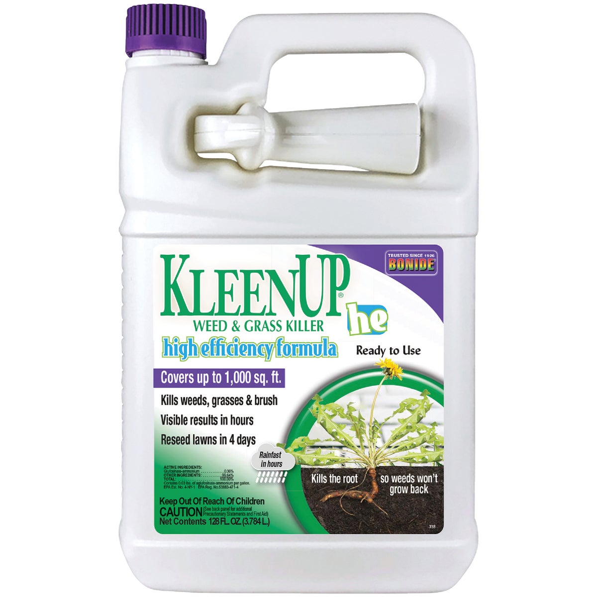 Bonide KleenUp High Efficiency Formula 1 Gal. Ready To Use Trigger Spray Weed & Grass Killer