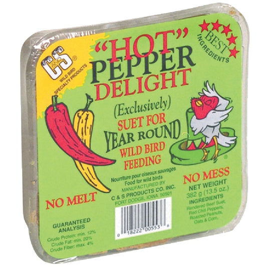 C&S 13.5 Oz. Hot Pepper Delight Suet