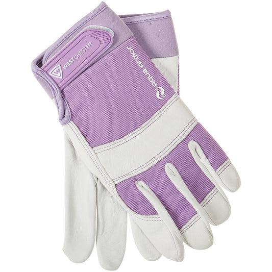 Boss Job Master Aqua Armor Women's Small/Medium Purple & White Work Glove