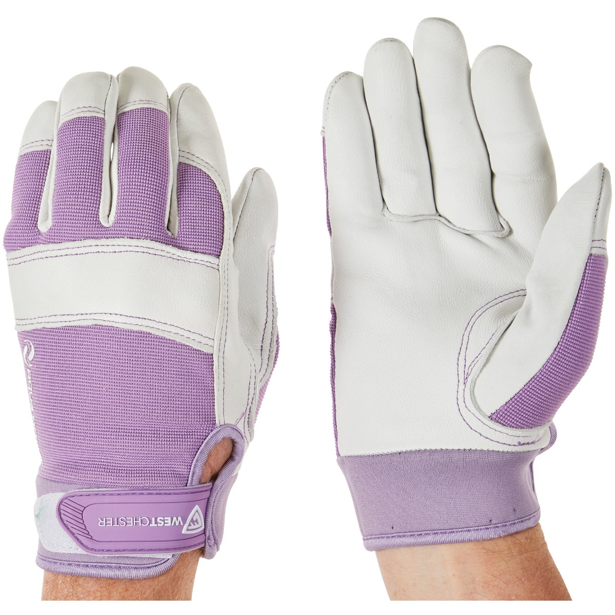 Boss Job Master Aqua Armor Women's Small/Medium Purple & White Work Glove