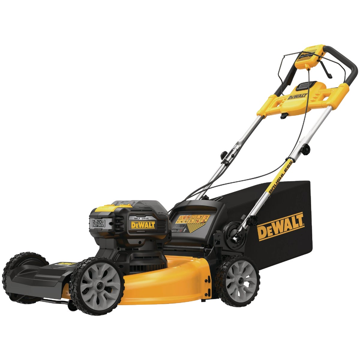 DeWalt 21-1/2 In. 2x20V MAX Lithium Ion Self-Propelled FWD Cordless Lawn Mower