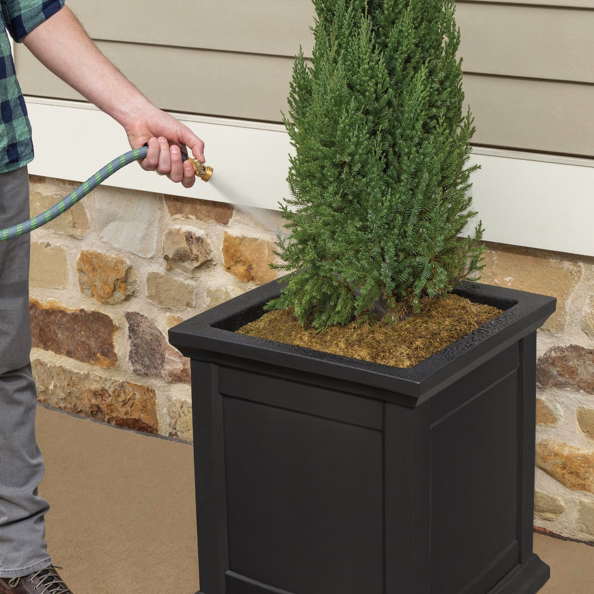 Hydrotech 5/8 In. x 50 Ft. Expandable Burst Proof Hose - Green