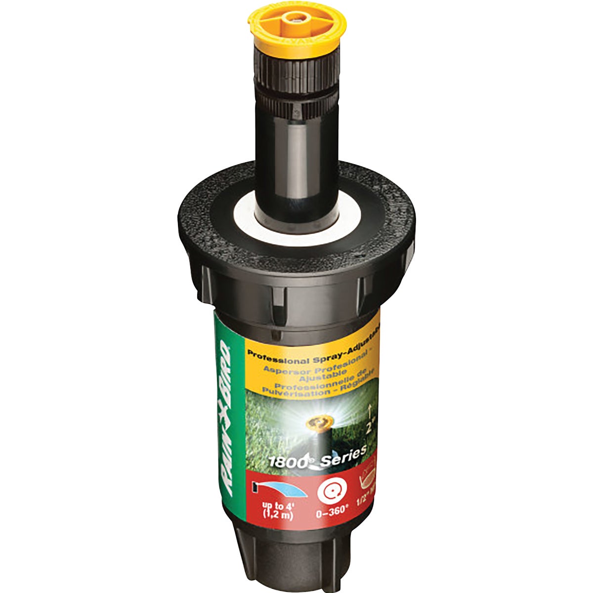 Rain Bird 2 In. Full Circle Adjustable 4 Ft. Rotary Sprinkler