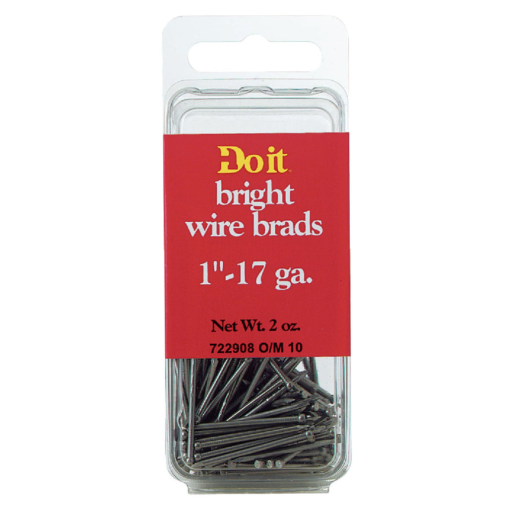 Hillman Anchor Wire 1 In. 17 ga 2 Oz. Brite Wire Brad