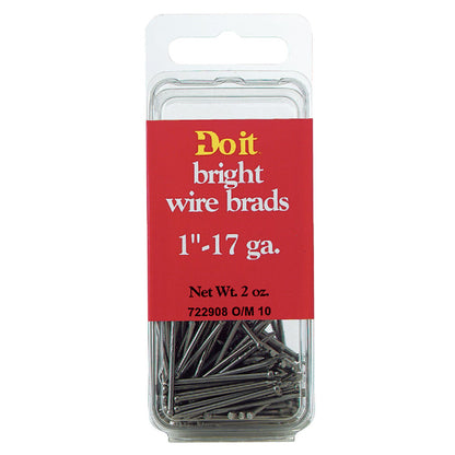 Hillman Anchor Wire 1 In. 17 ga 2 Oz. Brite Wire Brad