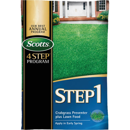 Scotts 4-Step Program Step 1 13.46 Lb. 5000 Sq. Ft. 28-0-7 Lawn Fertilizer with Crabgrass Preventer