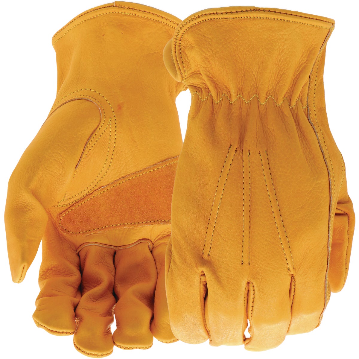 West Chester Protective Gear Men's Small Grain Cowhide Leather Work Glove