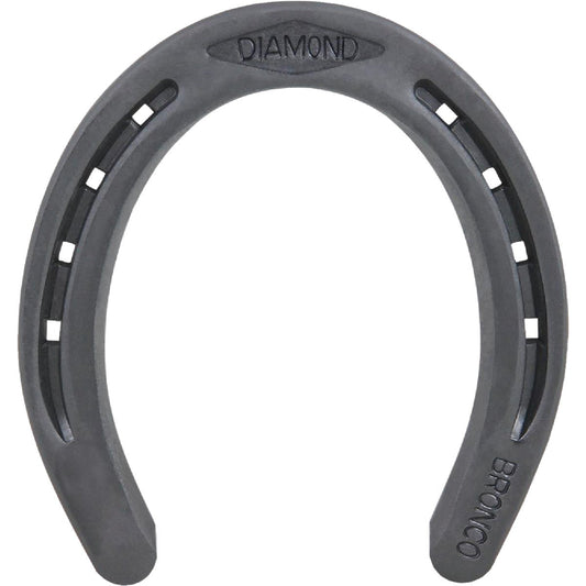Diamond Plain Bronco Front & Hind 5 In. Horseshoe (20-Pair)