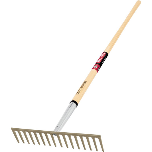 Truper Tru Pro 18.5 In. Steel Landscape Rake (16-Tine)