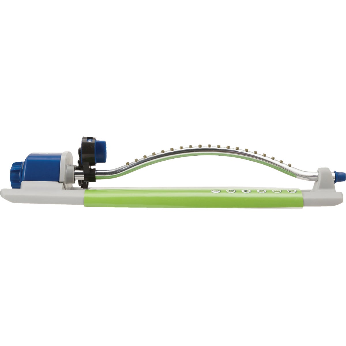 Best Garden Poly 3400 Sq. Ft. Blue & Gray Oscillating Sprinkler