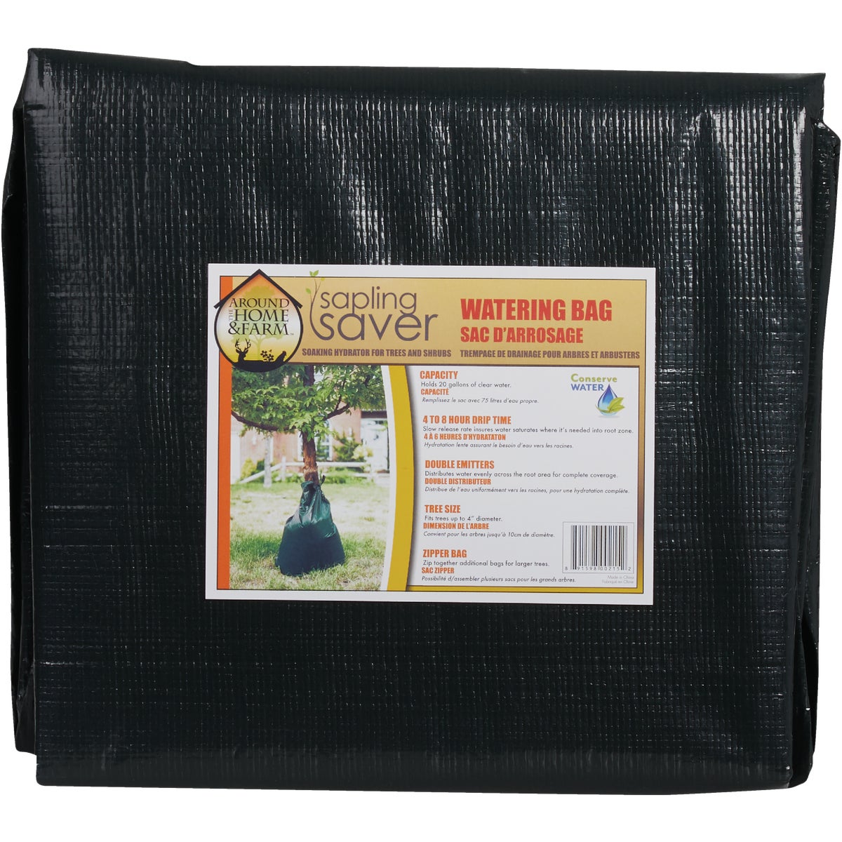 Oak Hill Unlimited Around the Home and Farm 20 Gal. Green Polyethylene Tree Watering Bag