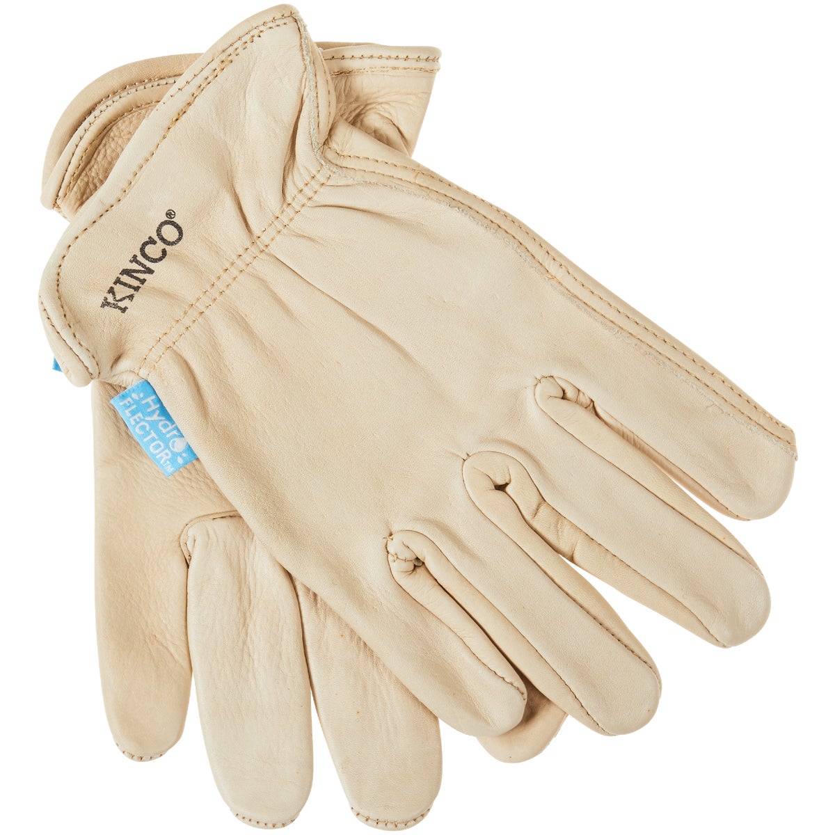 Kinco HydroFlector Men's XL Tan Cowhide Driver Glove