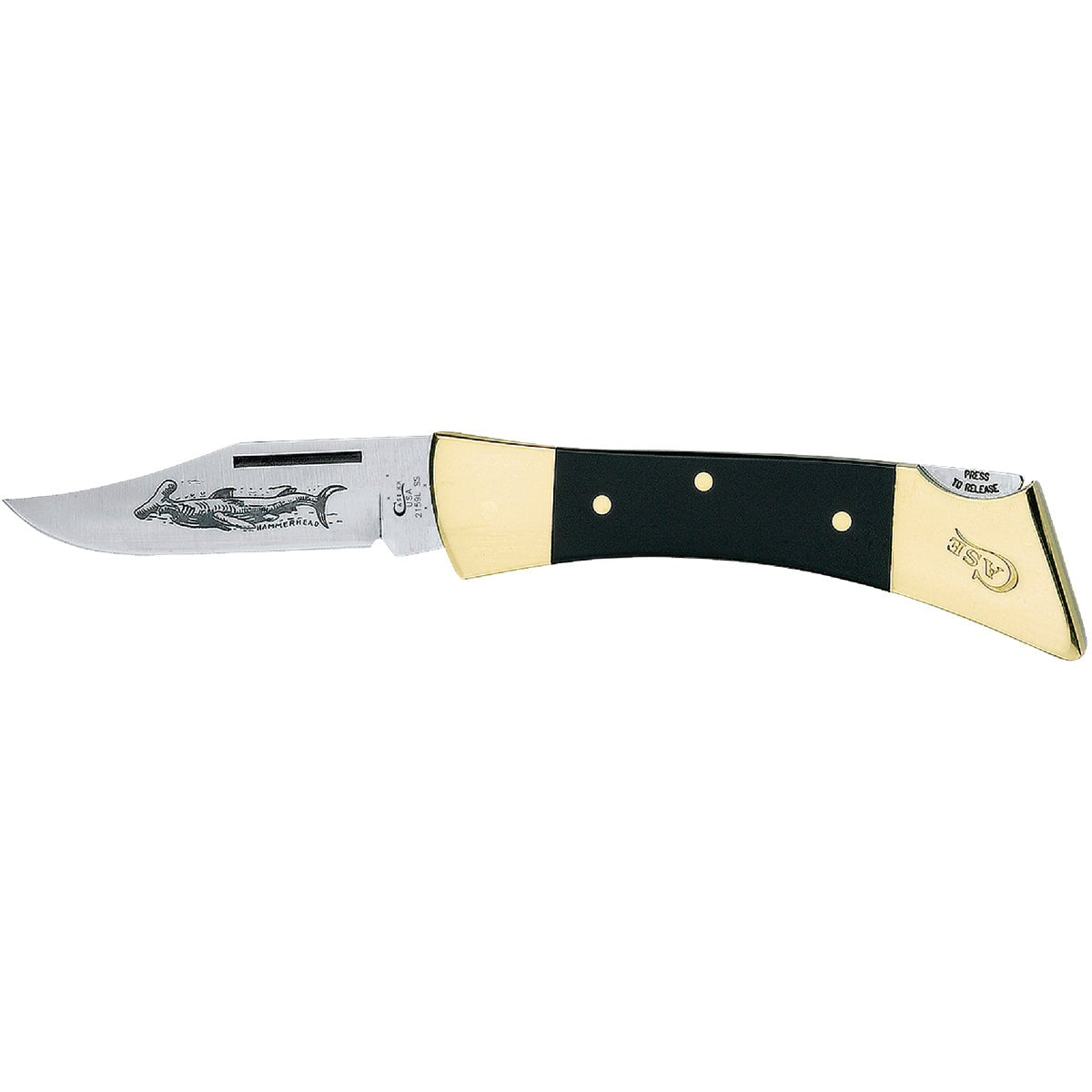 Case Hammerhead 3.58 In. Large Lockback Folding Knife
