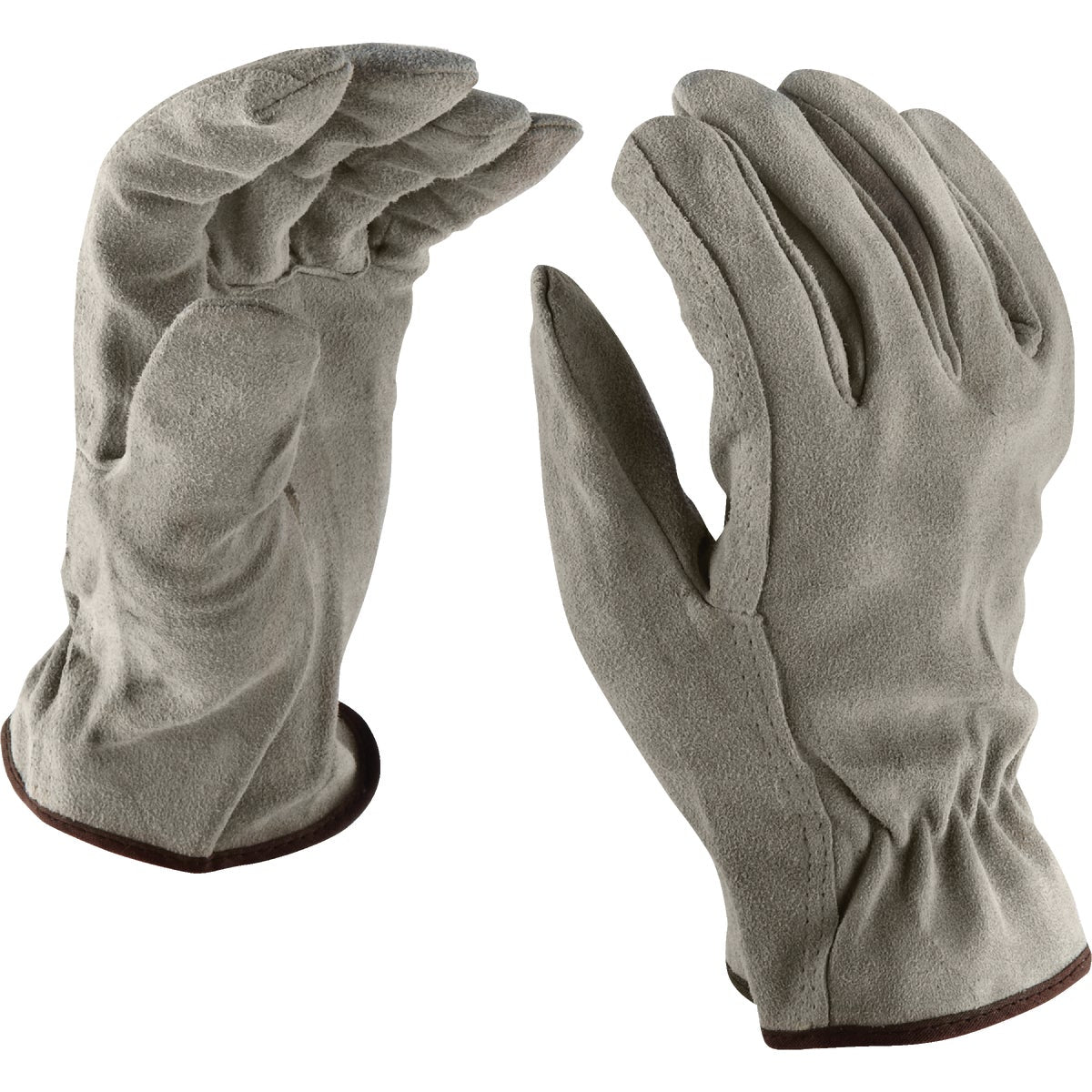 Do it Best Men's Large Brushed Suede Leather Work Glove