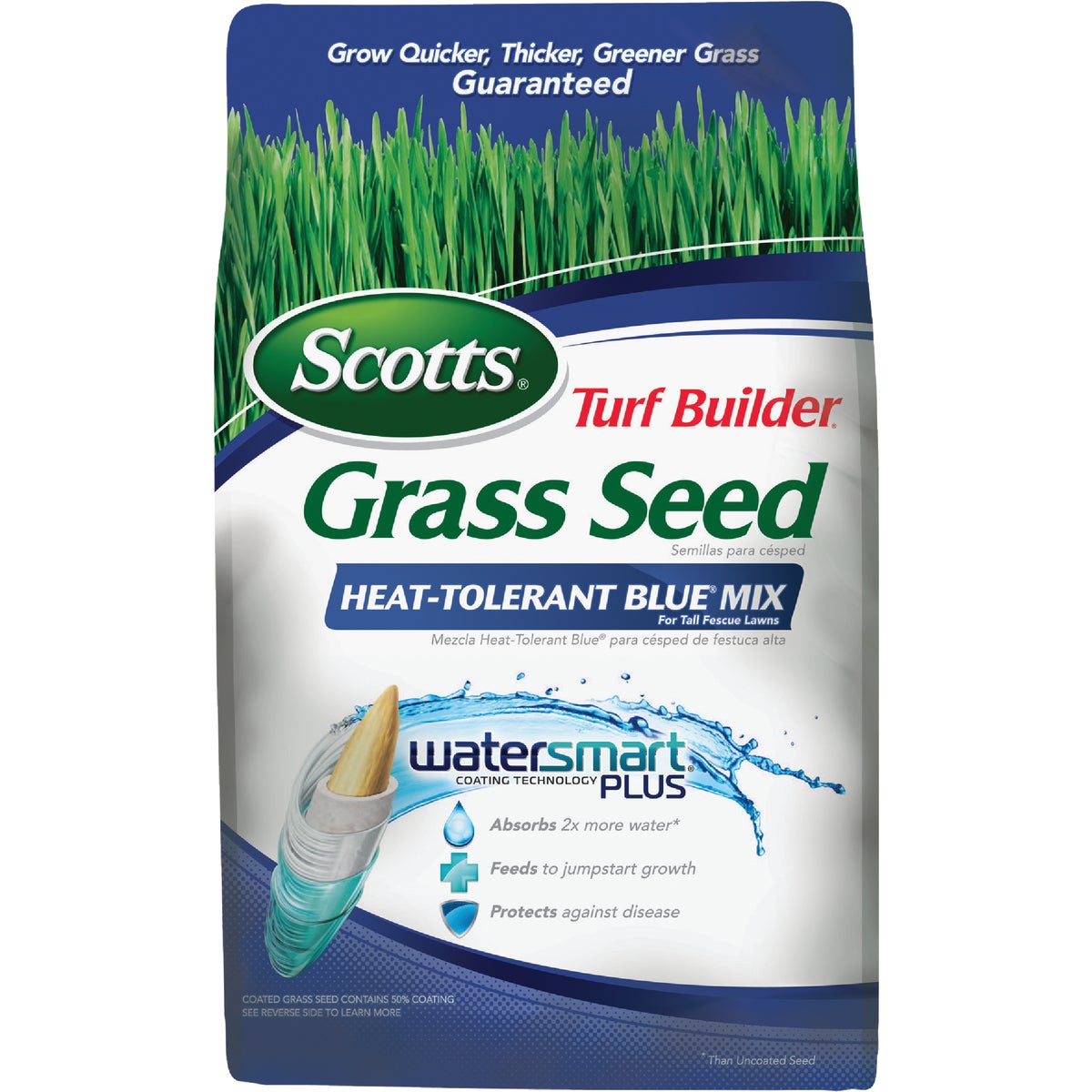 Scotts Turf Builder 3 Lb. 750 Sq. Ft. Coverage Heat Tolerant Blue Grass Seed