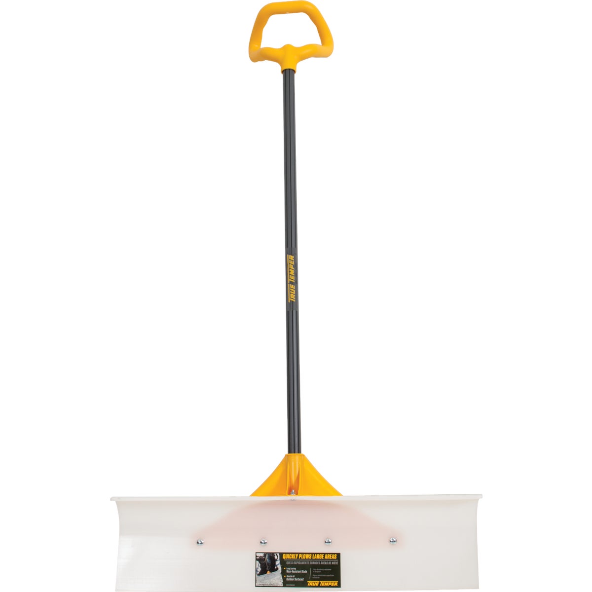 True Temper 30 In. Nylon Snow Pusher with 42 In. Steel Handle