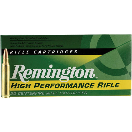 Remington High Performance .223 Rem 55 Grain PSP Centerfire Ammunition Cartridges