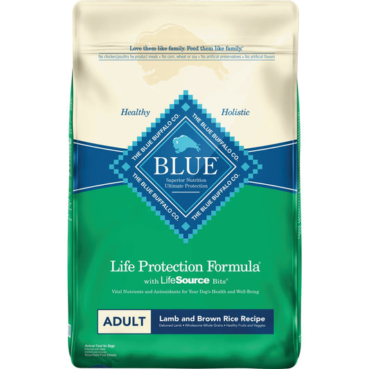 Blue Buffalo Life Protection Formula 30 Lb. Lamb & Brown Rice Dry Adult Dog Food