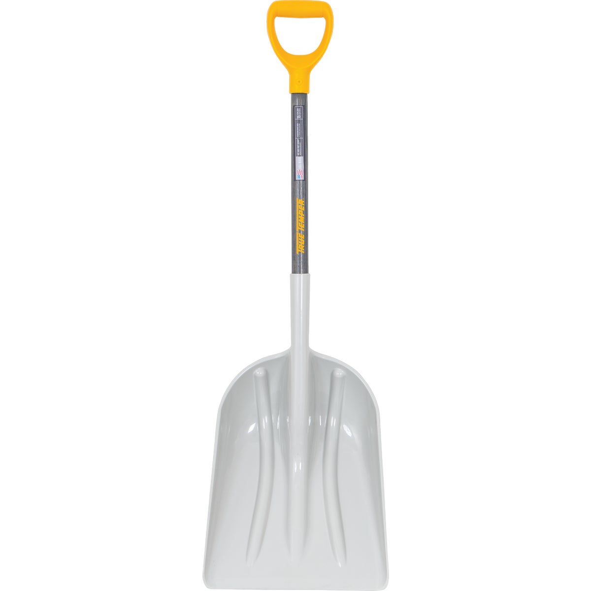 True Temper 28 In. Wood D-Grip Handle Plastic Scoop Shovel