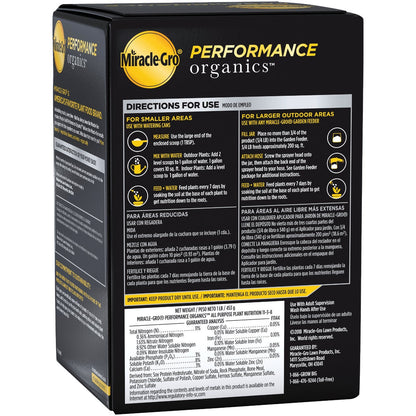 Miracle-Gro Performance Organics 1 Lb. 11-3-8 Dry Plant Food