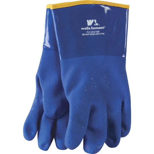 Wells Lamont Men's 1 Size Fits All Chemical Resistant PVC Coated Glove