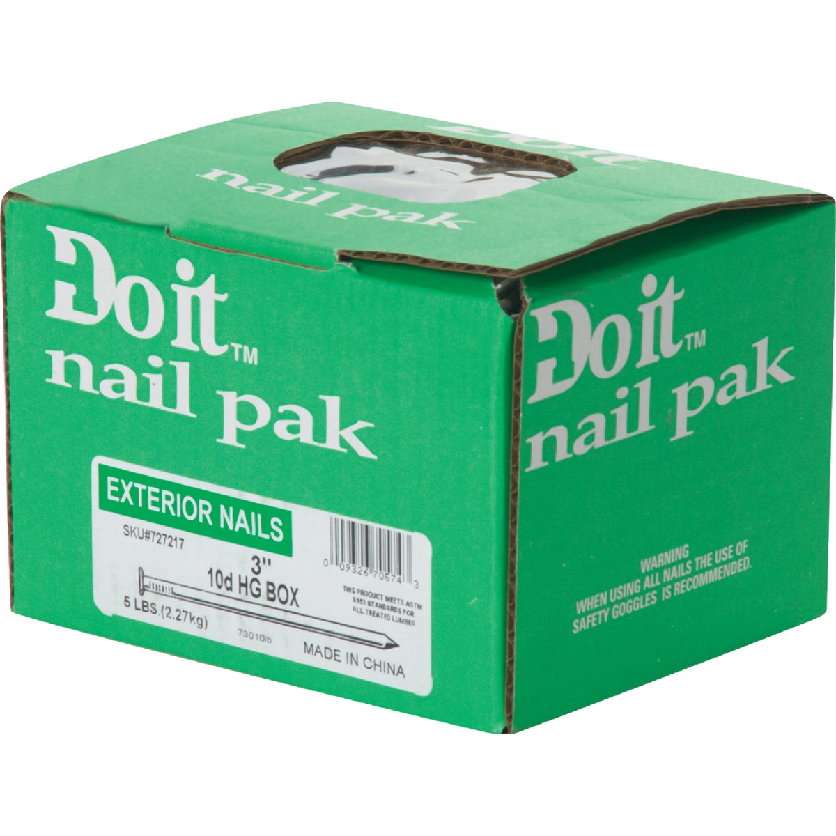 Do it 10d x 3 In. 10-1/2 ga Hot Galvanized Box Nails (470 Ct., 5 Lb.)