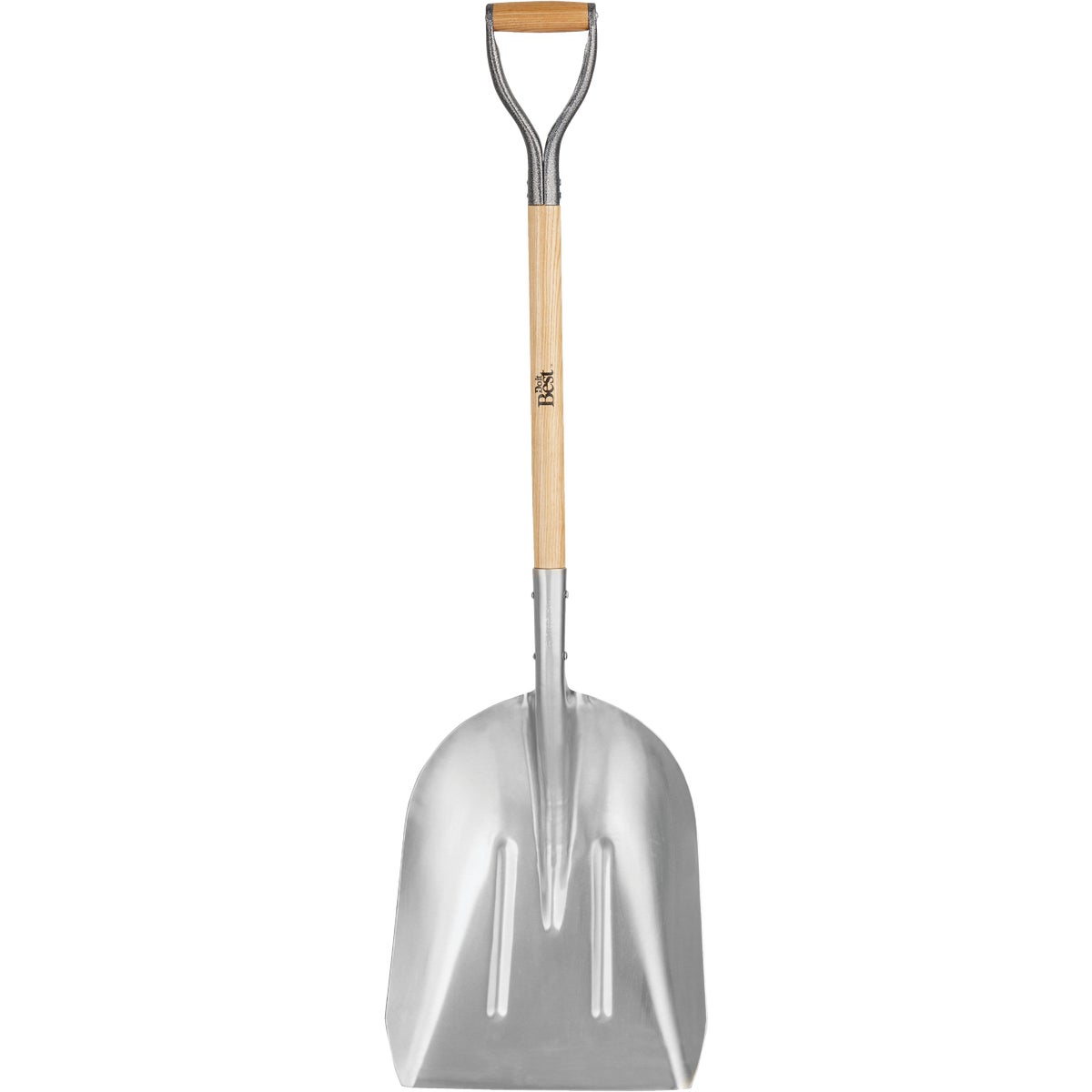 Do it Best 27 In. Wood D-Grip Handle #10 Aluminum Scoop Shovel
