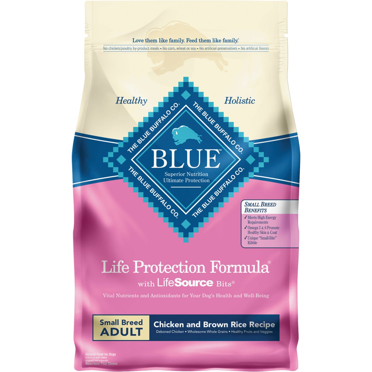 Blue Buffalo Life Protection Formula 6 Lb. Chicken & Brown Rice Small Breed Adult Dry Dog Food