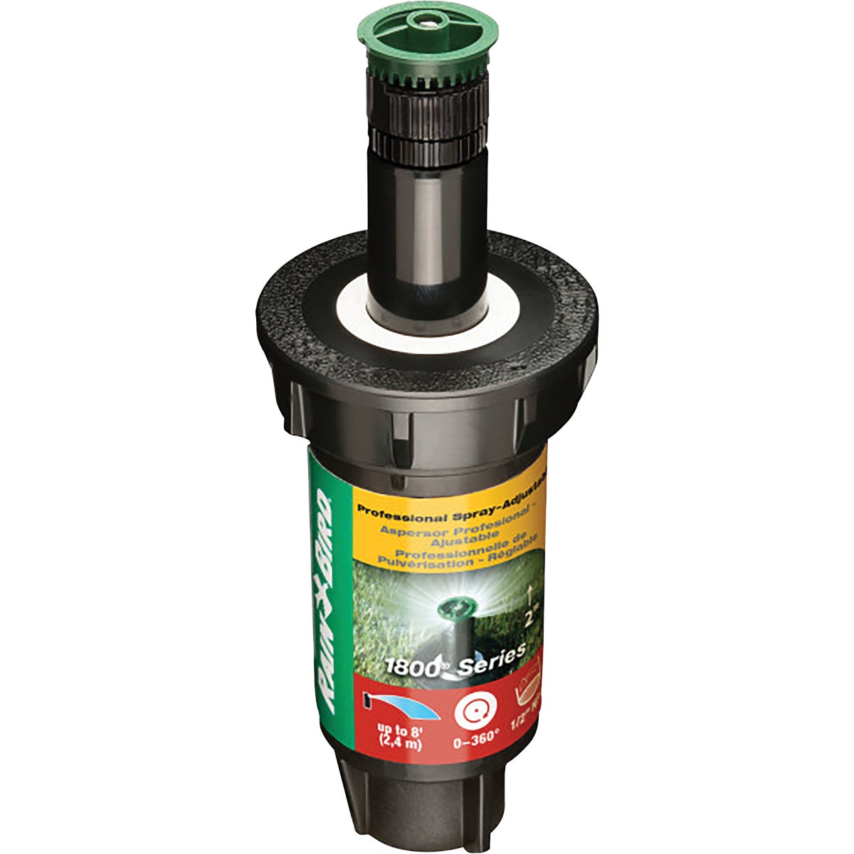 Rain Bird 2 In. Full Circle Adjustable 8 Ft. Rotary Sprinkler