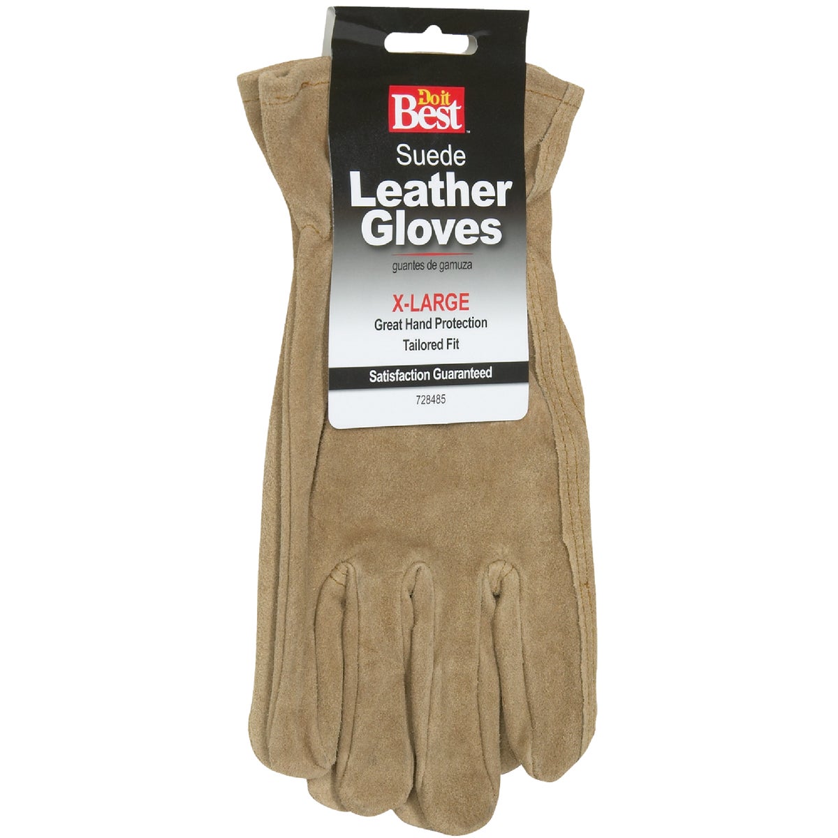 Do it Best Men's XL Suede Leather Work Glove