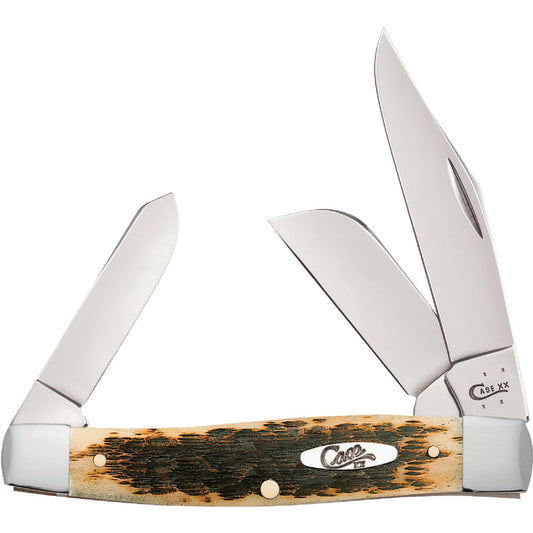 Case Stockman 3.3 In./2.3 In./2.2 In. Large Folding Knife