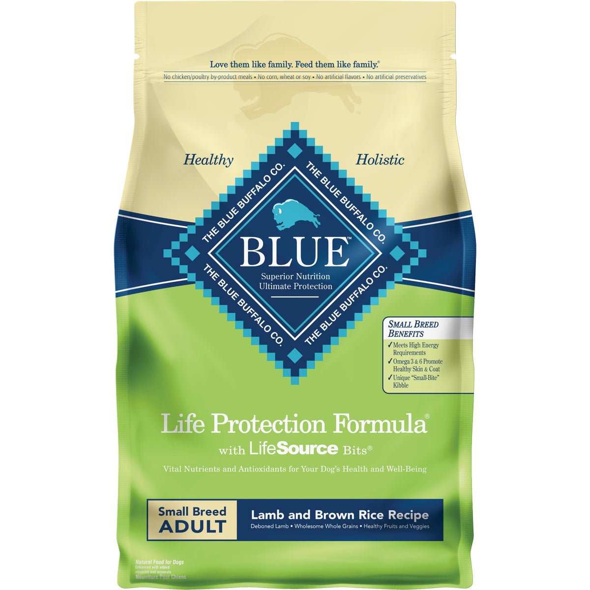 Blue Buffalo Life Protection Formula 6 Lb. Lamb & Brown Rice Small Breed Adult Dry Dog Food