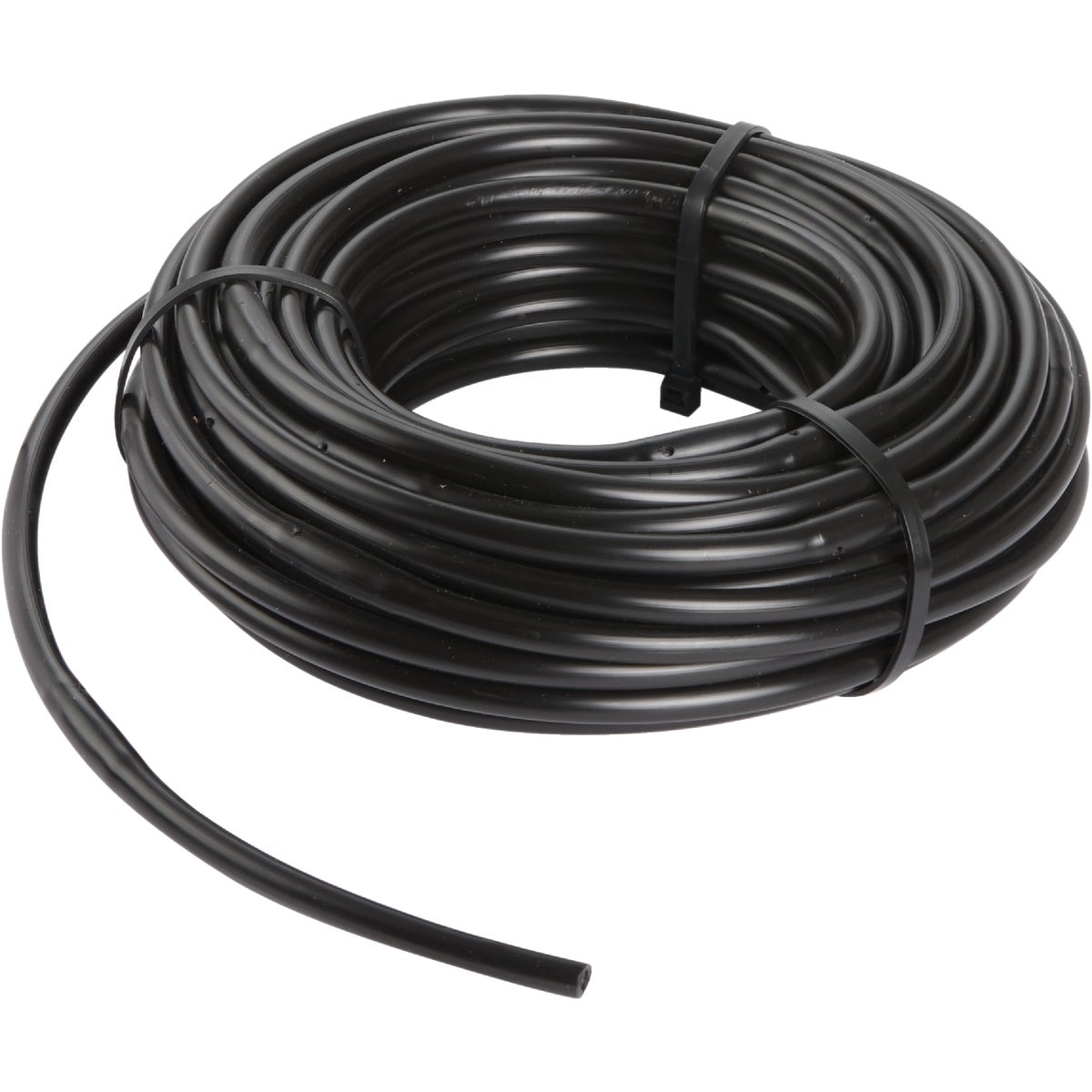 Rain Bird 1/4 In. X 50 Ft. Black Plastic Emitter Drip Tubing