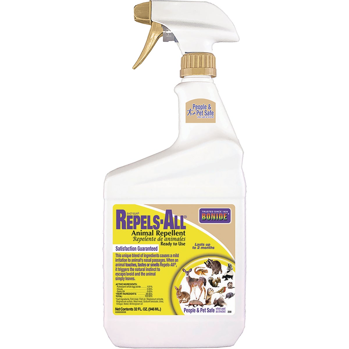 Bonide Repels All 1 Qt. Ready To Use Animal Repellent