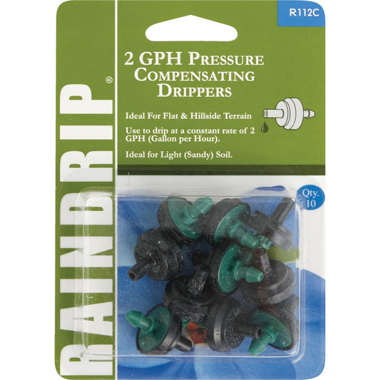 Raindrip 2 GPH On-Line Dripper (10-Pack)