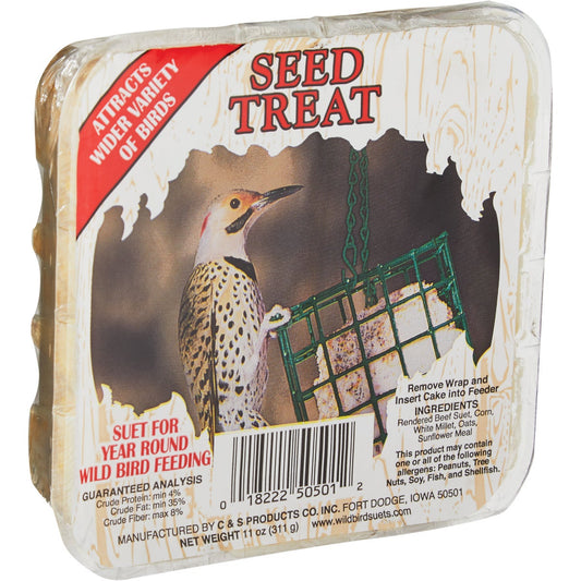 C&S 11 Oz. High Energy Treat Wild Bird Suet