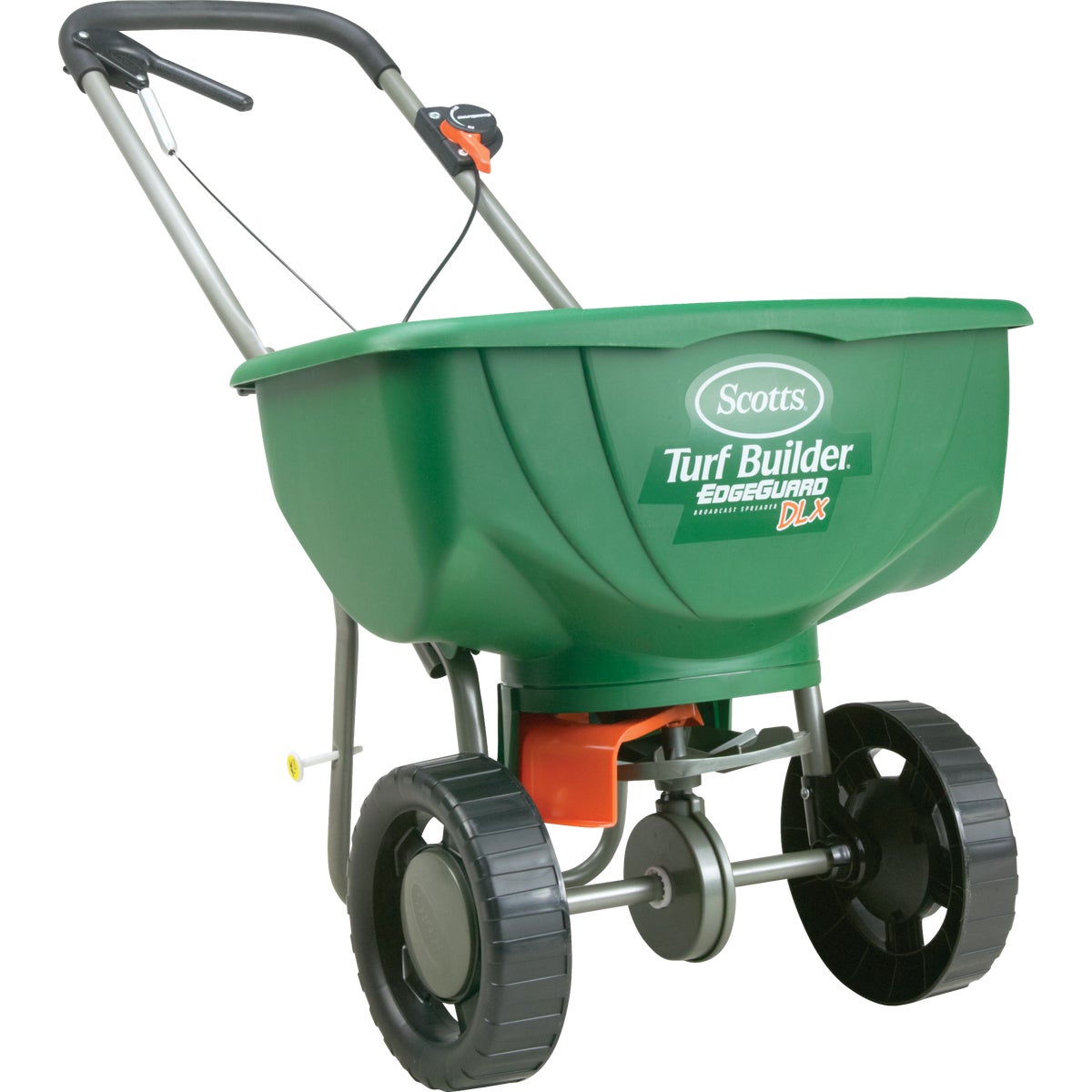 Scotts Turf Builder EdgeGuard DLX Broadcast Fertilizer Spreader