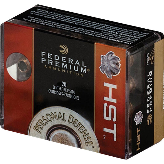 Federal Premium Personal Defense 9mm 124 Grain HST Centerfire Ammunition Cartridges