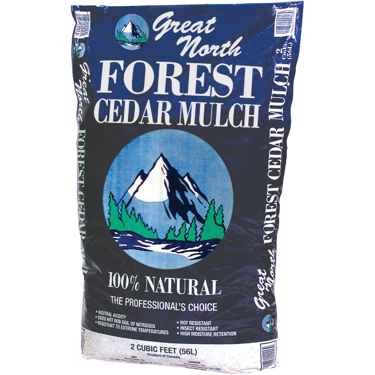 Great North 2 Cu. Ft. Cedar Mulch