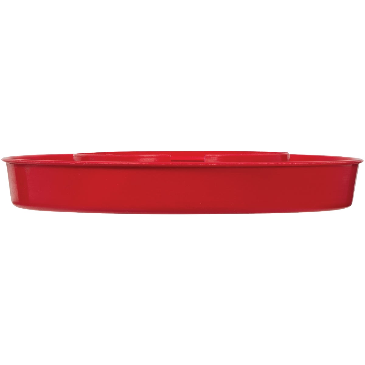 Farm-Tuff 1 Gal. Screw-On Red Polypropylene Poultry Waterer Base