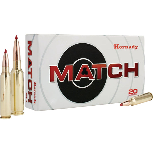 Hornady Match .223 Rem 75 Grain BTHP Centerfire Ammunition Cartridges