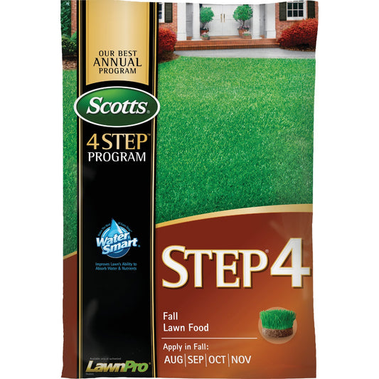 Scotts 4-Step Program Step 4 37.84 Lb. 15,000 Sq. Ft. 32-0-12 Fall Lawn Fertilizer